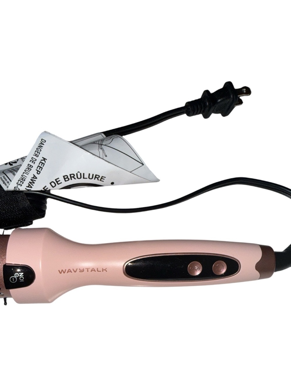Wavytalk Blowout Boost Ionic Thermal Brush 1 1/2 Inch LED Display, 300-400F Pink - Picture 3 of 7